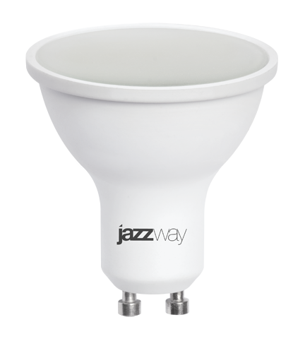 Лампа светодиод. (LED) с отраж. MR16 GU10  9Вт 720лм 3000К 230В матов. Jazzway