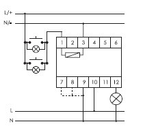Регулятор освещения SCO-815 , напряжение  управления  8-230В AC/DC,  1 мод., на DIN-