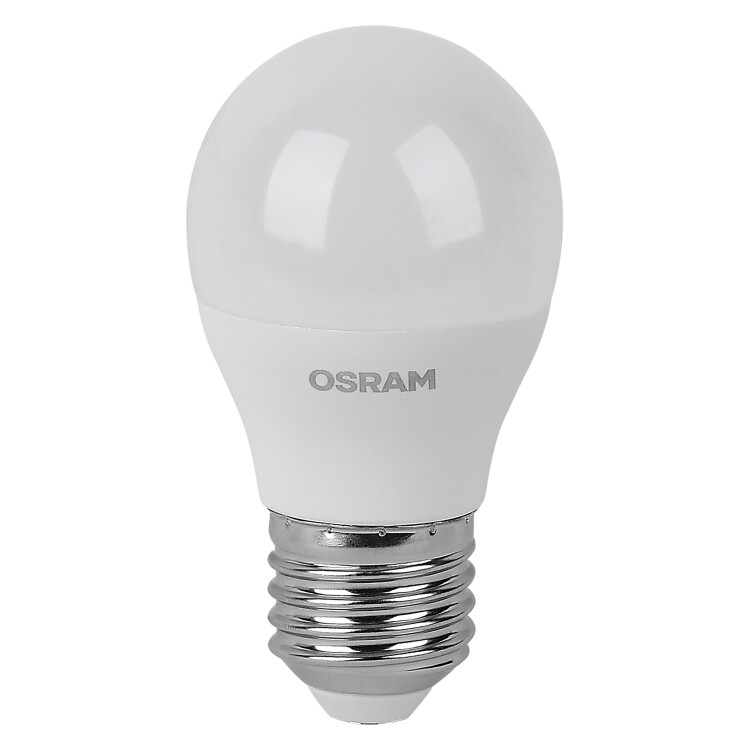 Лампа светодиод. (LED) Шар Е27 10Вт 800лм 3000К 230В матов. Osram