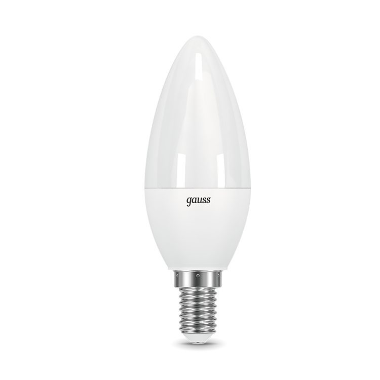 Лампа светодиод. (LED) Свеча Е14  9.5Вт 950лм 4100К 230В матов. Gauss