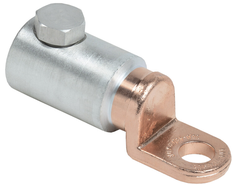 Медно-алюминиевый механический наконечник со срывными болтами АММН 120-185 до 1 кВ IEK