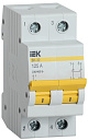 Выключатель нагрузки (мини-рубильник) ВН-32 2Р 125А IEK-Модульные выключатели нагрузки - купить по низкой цене в интернет-магазине, характеристики, отзывы | АВС-электро