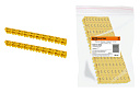 Маркер наборный - символ "C" желтый 6 мм2 (уп.=100 шт.) TDM-Маркировка кабельная - купить по низкой цене в интернет-магазине, характеристики, отзывы | АВС-электро