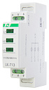Указатель наличия напряжения 3-фазный LK-713-GGG (1 модуль) 3 зел.светодиода-Светильники и сигнальные лампы для распределительных шкафов - купить по низкой цене в интернет-магазине, характеристики, отзывы | АВС-электро