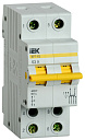 Выключатель-разъединитель трехпозиционный ВРТ-63 2P 63А IEK-Модульные выключатели нагрузки - купить по низкой цене в интернет-магазине, характеристики, отзывы | АВС-электро