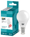 Лампа светодиод. (LED) Шар Е14  7Вт 630лм 4000К 230В матов. IEK-Лампы светодиодные - купить по низкой цене в интернет-магазине, характеристики, отзывы | АВС-электро