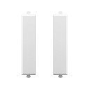 Комплект модульных заглушек "Avanti", "Белое облако", 0,5 модуля 2 штуки-Накладки и вставки для ЭУИ - купить по низкой цене в интернет-магазине, характеристики, отзывы | АВС-электро