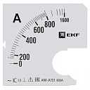 Шкала сменная для A721 800/5А-1,5 EKF PROxima-Шкалы вольтметров, амперметров - купить по низкой цене в интернет-магазине, характеристики, отзывы | АВС-электро