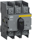 Выключатель-разъединитель модульный ВРМ-2 3P  63А IEK-Модульные выключатели нагрузки - купить по низкой цене в интернет-магазине, характеристики, отзывы | АВС-электро