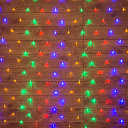 Гирлянда-сетка эл. (LED) 1,5х1,5м 150 светодиодов разноцвет. с контроллером IP20 Neon-Night