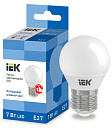 Лампа светодиод. (LED) Шар Е27  7Вт 630лм 6500К 230В матов. IEK-Лампы светодиодные - купить по низкой цене в интернет-магазине, характеристики, отзывы | АВС-электро