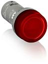 Лампа CL2-523R красная со встроенным светодиодом 230В AC-