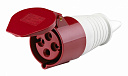 Розетка переносная 224 3Р+РЕ 32А 380В IP44 РП-102 DEKraft-Розетки силовые переносные (кабельные) - купить по низкой цене в интернет-магазине, характеристики, отзывы | АВС-электро