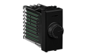 Диммер поворотный модульный, "Avanti", "Черный матовый", 1 модуль-Диммеры (светорегуляторы) - купить по низкой цене в интернет-магазине, характеристики, отзывы | АВС-электро
