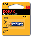 Эл-т питания щелочной 23A (8LR932, E23A) 12В (уп.= 1шт.) KODAK-Батарейки (незаряжаемые элементы питания) - купить по низкой цене в интернет-магазине, характеристики, отзывы | АВС-электро