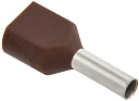 Наконечник-гильза НГИ2 1,5-8 (коричневый, 20шт) ИЭК-Наконечники штыревые втулочные - купить по низкой цене в интернет-магазине, характеристики, отзывы | АВС-электро