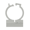 Держатель для труб d16мм двухкомпонентный серый (уп.5шт) ДКС-Держатели для труб - купить по низкой цене в интернет-магазине, характеристики, отзывы | АВС-электро